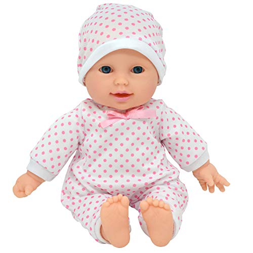 11 inch Soft Body Boy Baby Doll in Gift Box - Doll Pacifier Included -Toy Dolls for Boys and
