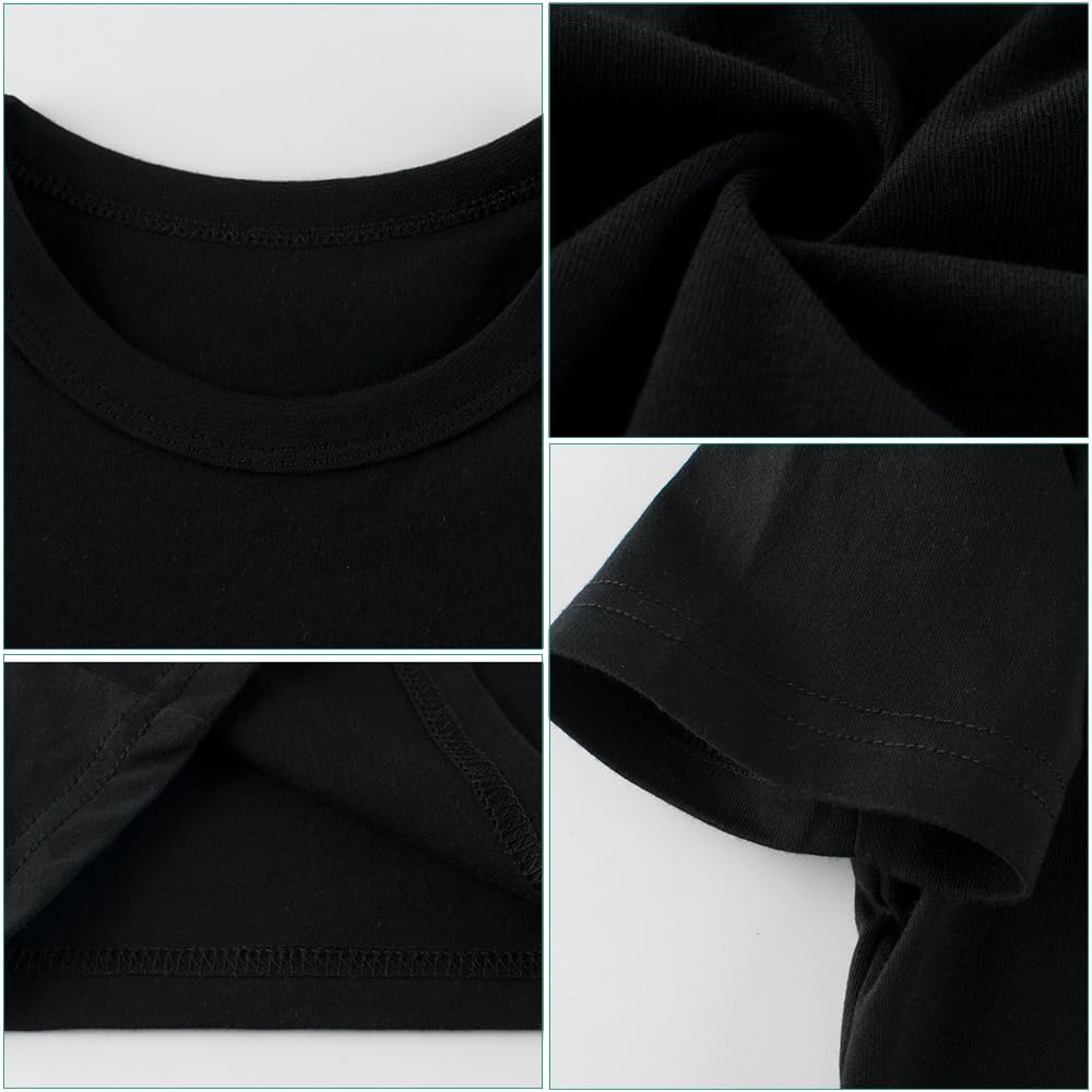 Boys' 4-Pack Excavator Short Sleeve Crewneck T-Shirts Top Tee Size 2-7 Years Toddler Boys' Value Pack Cotton T-Shirt