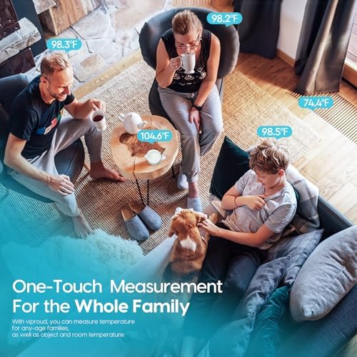 Thermometer for Adults and Kids, Fast Accurate Baby Thermometer, Fever Alarm & Mute Mode, Baby