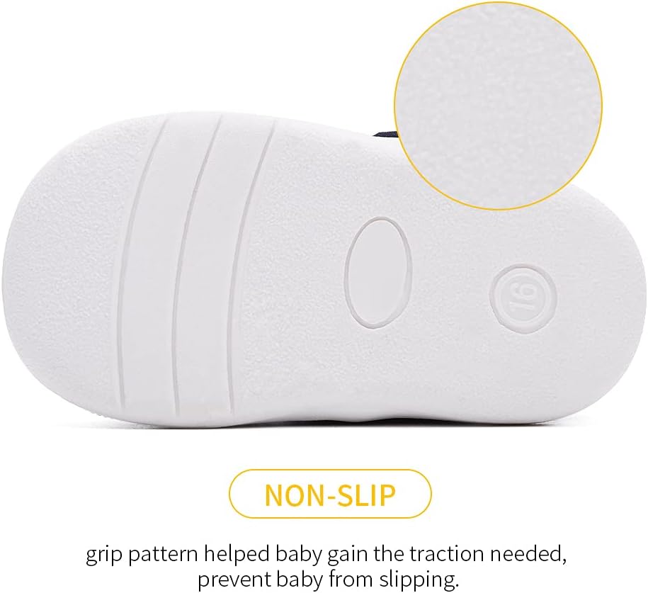 BMCiTYBM Baby Sneakers Girls Boys Lightweight Breathable Mesh First Walkers Shoes 6-24 Months