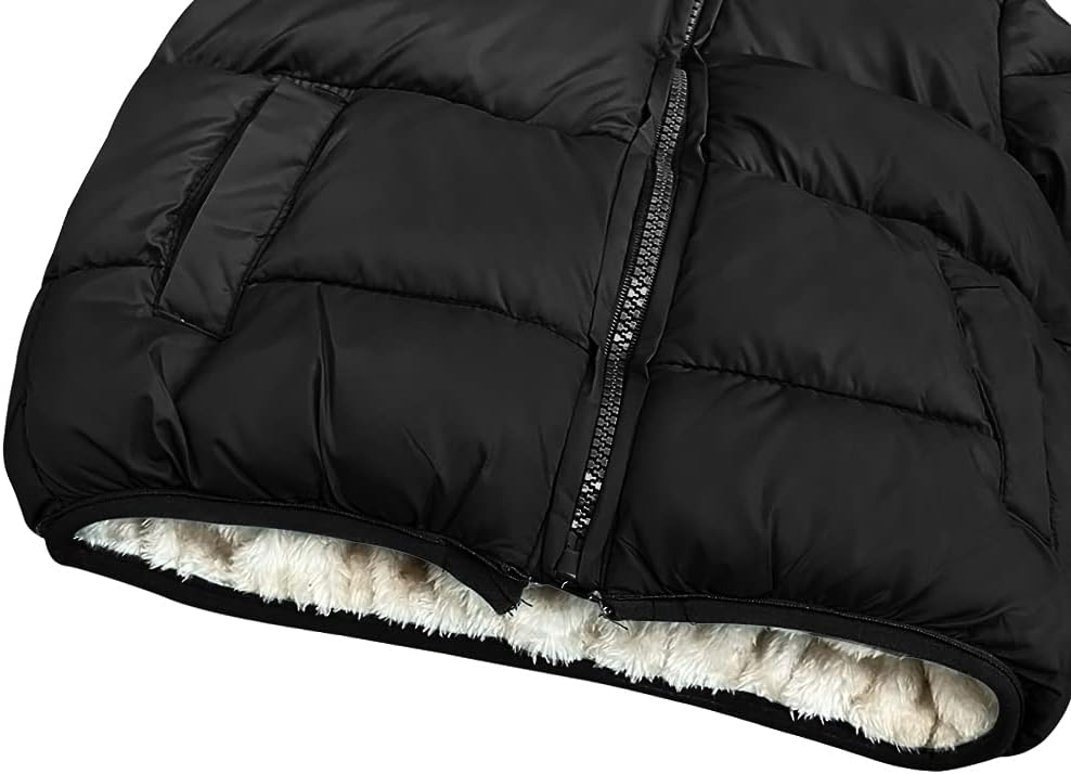 Baby Girls Boys' Winter Fleece Jackets With Hooded Toddler Cotton Dress Warm Lined Coat Outer Clothing