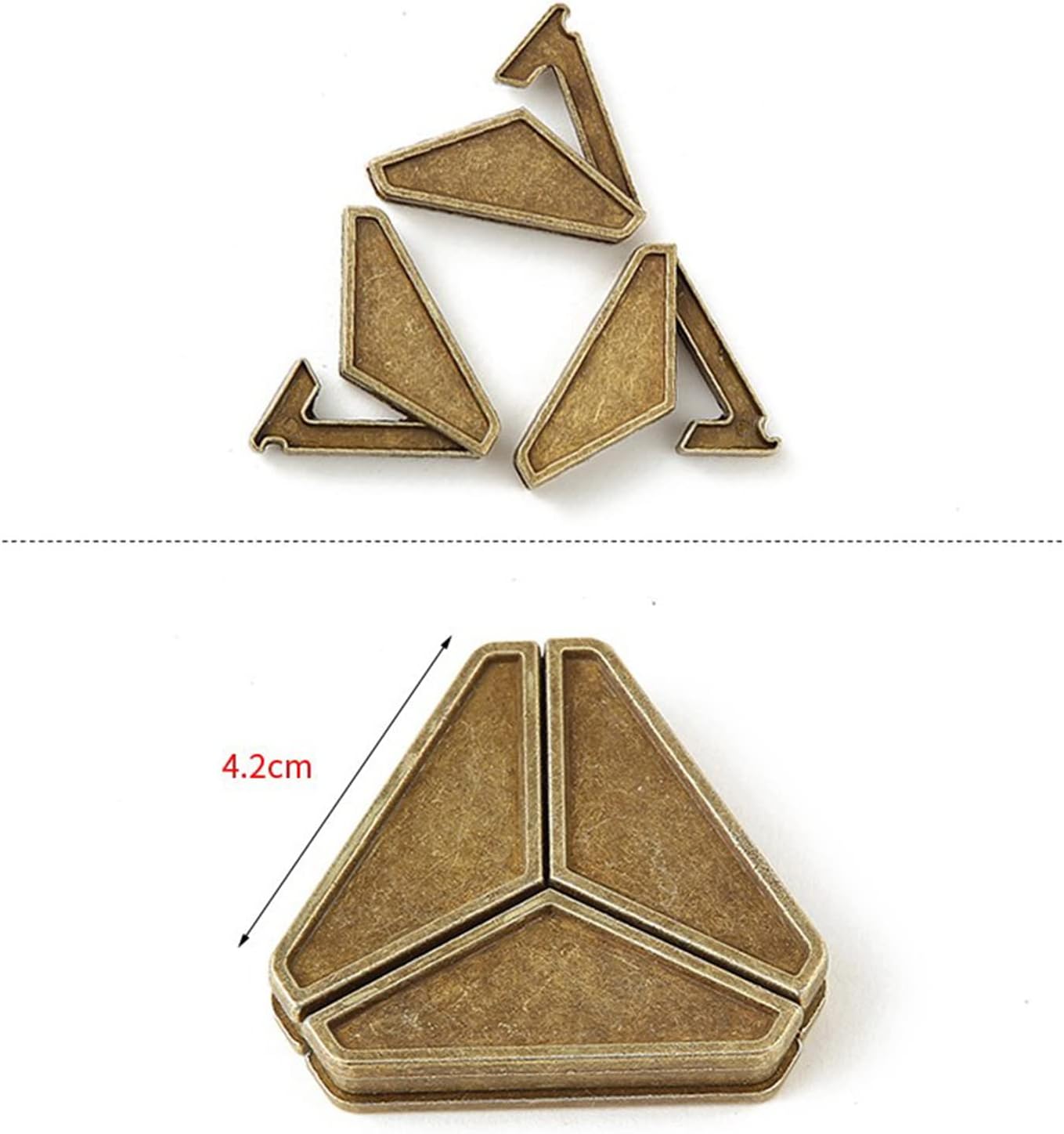 22 pcs IQ Test Puzzle Metal Wire Puzzles Mind Game Educational Toys High Difficulty Brain Teaser Puzzle Toy for Kids and Adults - Explore Creativity and Problem Solving. Gift Desk Puzzles