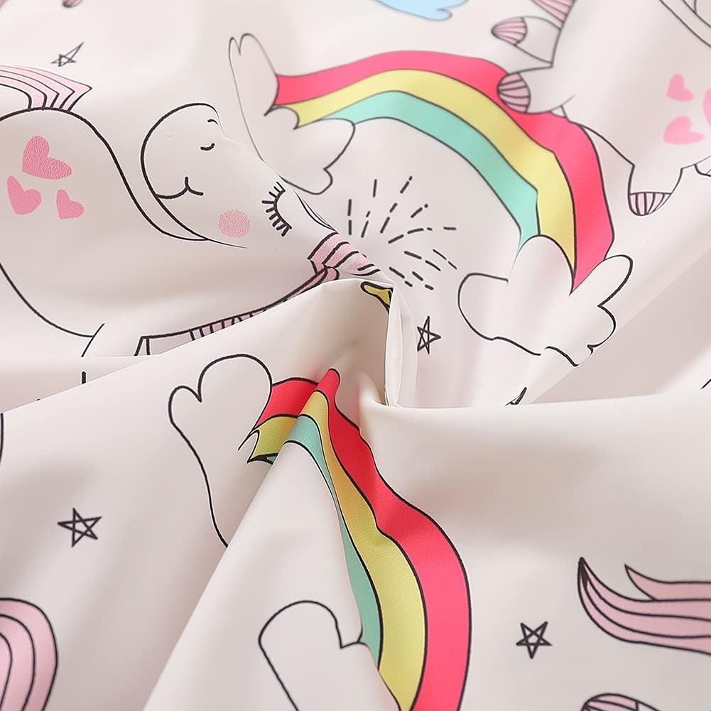 WELAKEN Lightweight Jacket for Girls Kids & Toddler II Girls' Print Water-Resistant Jacket