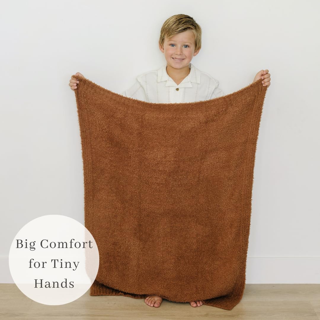 SARANONI Bamboni Luxury Baby Blanket | Plush Blanket for Infant Boys & Girls | Receiving Blanket