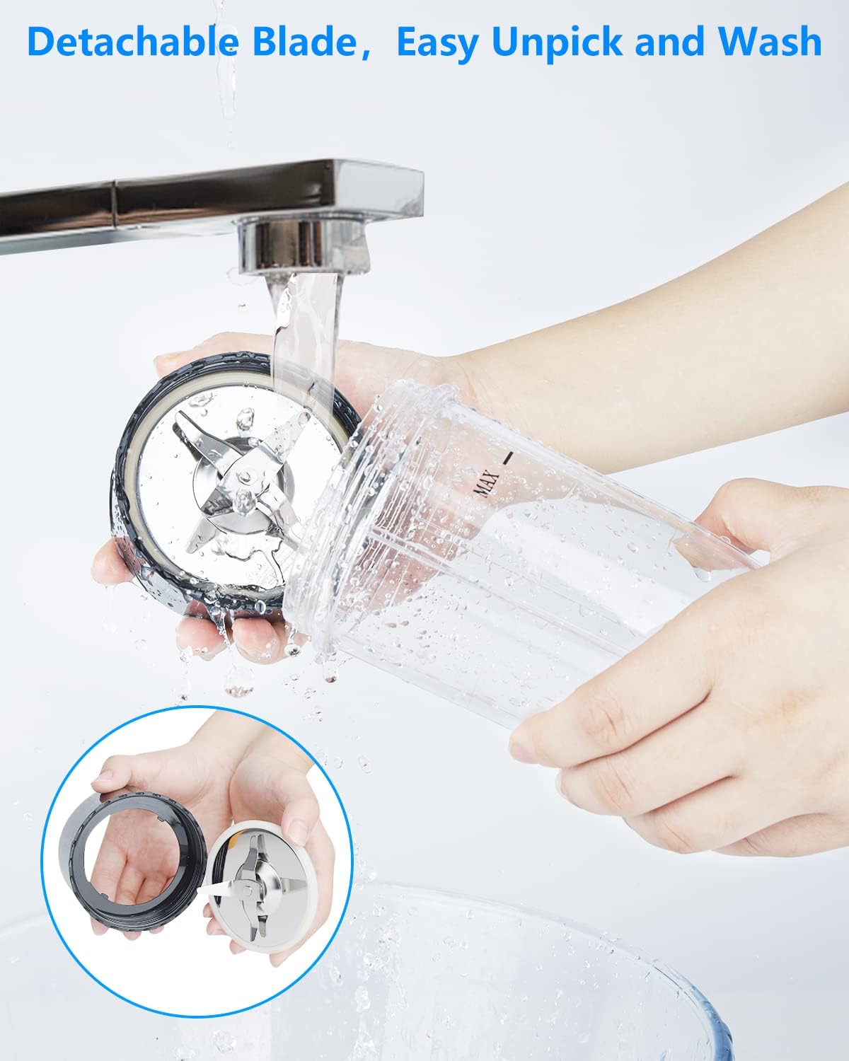 Personal Blender with Button,350W Professional Kitchen Blender for Smoothies and Shakes,Portable