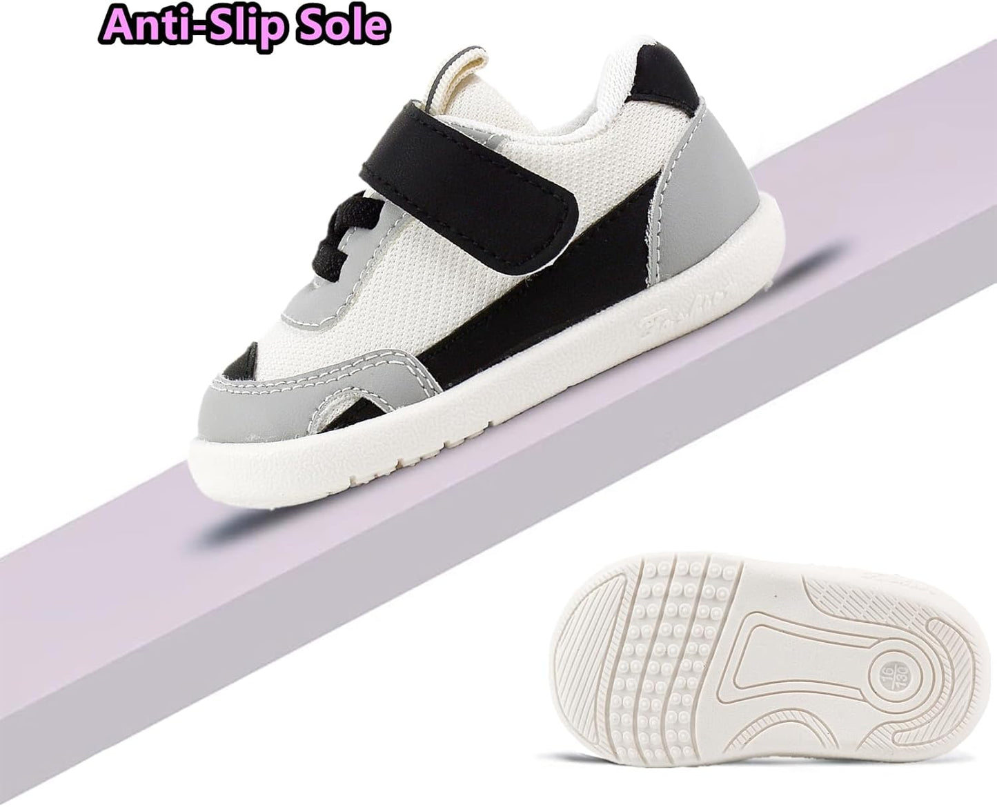Baby Boy Girl Shoes Infant Non Slip Sneakers Breathable Lightweight Toddler First Walking Shoes 6 12 18 24 Months