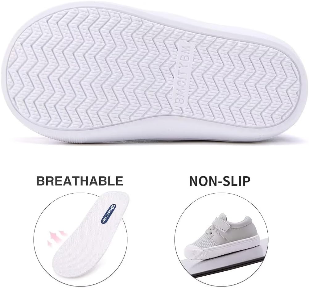 BMCiTYBM Baby Sneakers Girls Boys Lightweight Breathable Mesh First Walkers Shoes 6-24 Months
