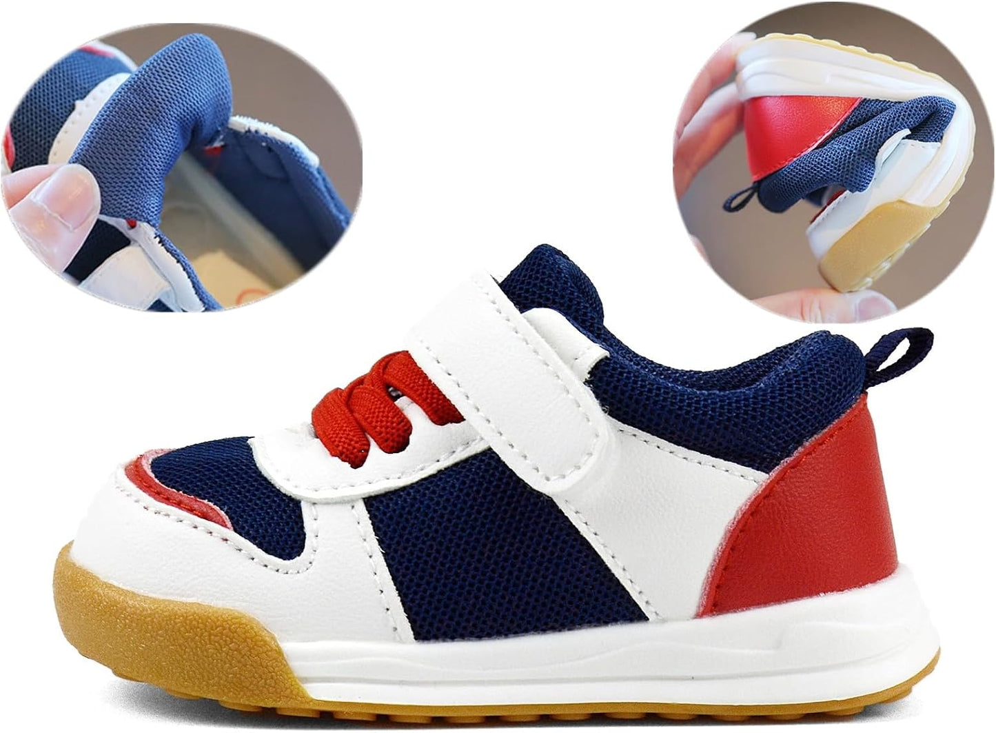 Baby Boy Girl Shoes Infant Non Slip Sneakers Breathable Lightweight Toddler First Walking Shoes 6 12 18 24 Months