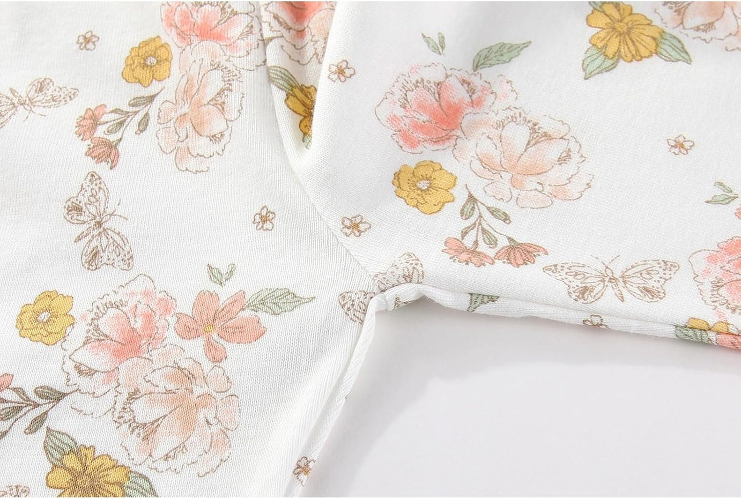 Baby Boy Girl 10 Piece Combined Type Clothing Set Cotton Baby Bodysuits and Pants Set Home Outdoor Infant Clothes