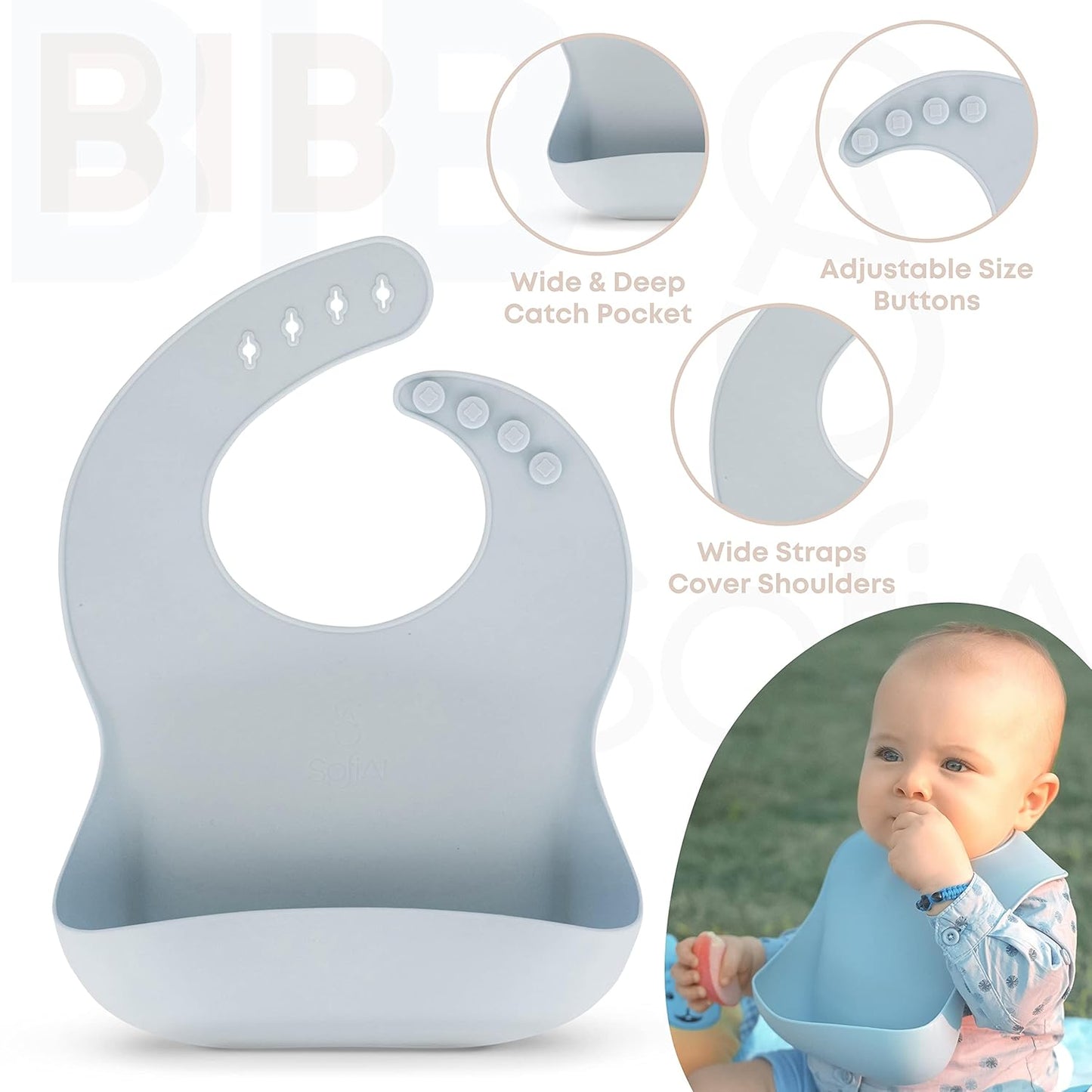 All In One Silicone Feeding Set - Safe for 6-12 Months - Non-Toxic Baby Led Weaning Supplies