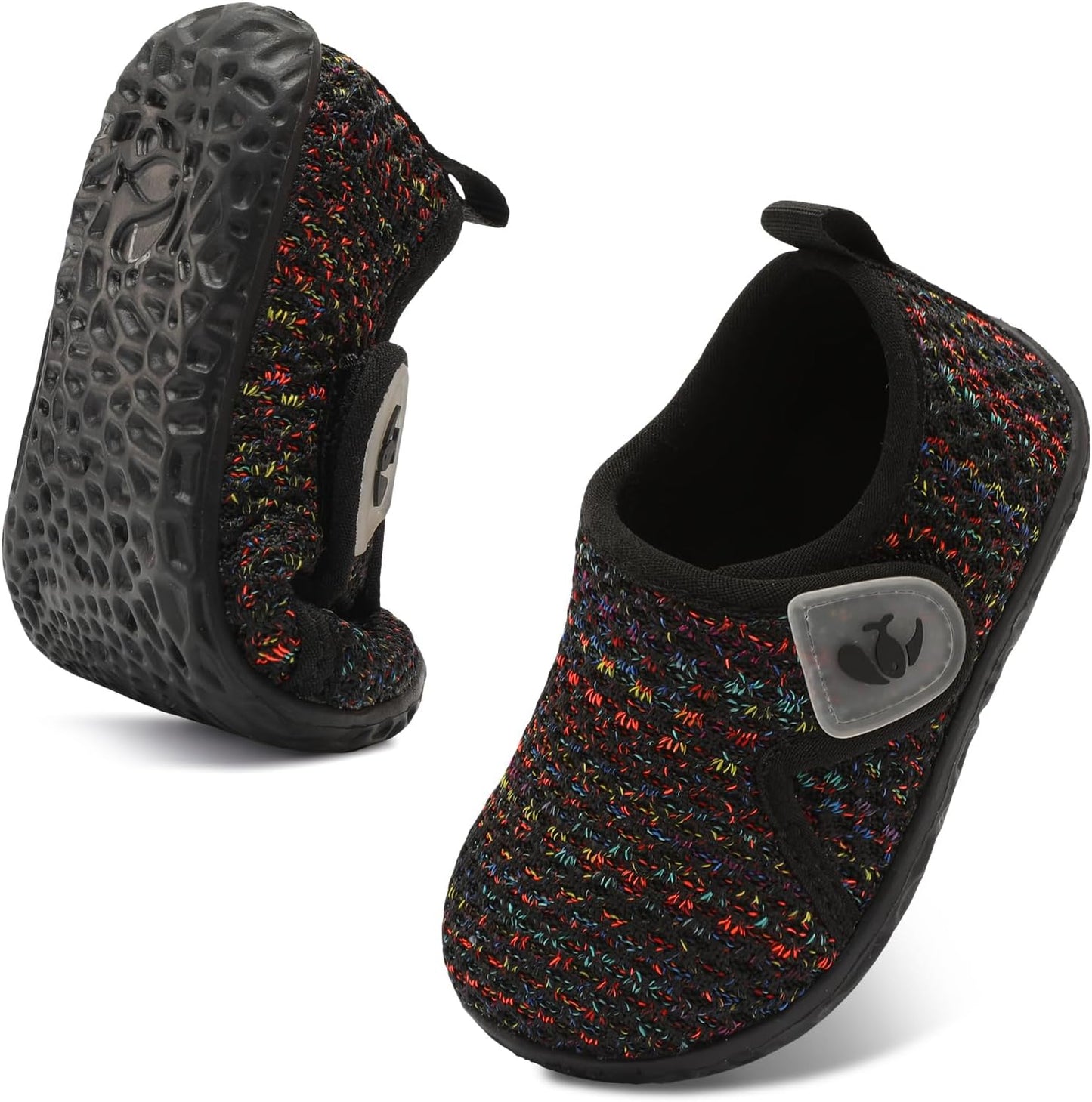 FEETCITY Baby Boys Girls First Walking Shoes Infant Sneakers Crib Shoes Breathable Lightweight Slip On Shoes