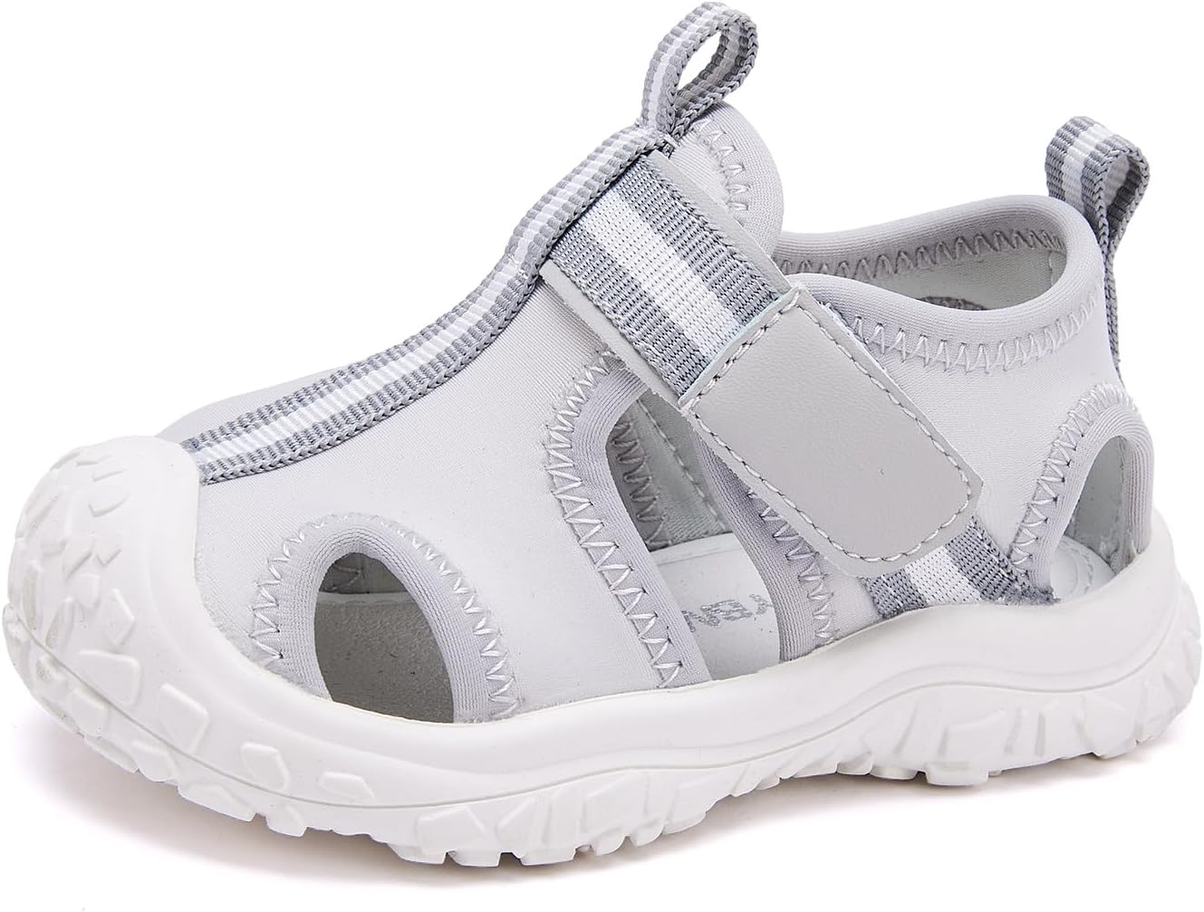 BMCiTYBM Baby Boy Girl Closed Toe Summer Sandals Lightweight Shoes Infant Non-Slip First Walking Sneakers 6 9 12 18 24 Months