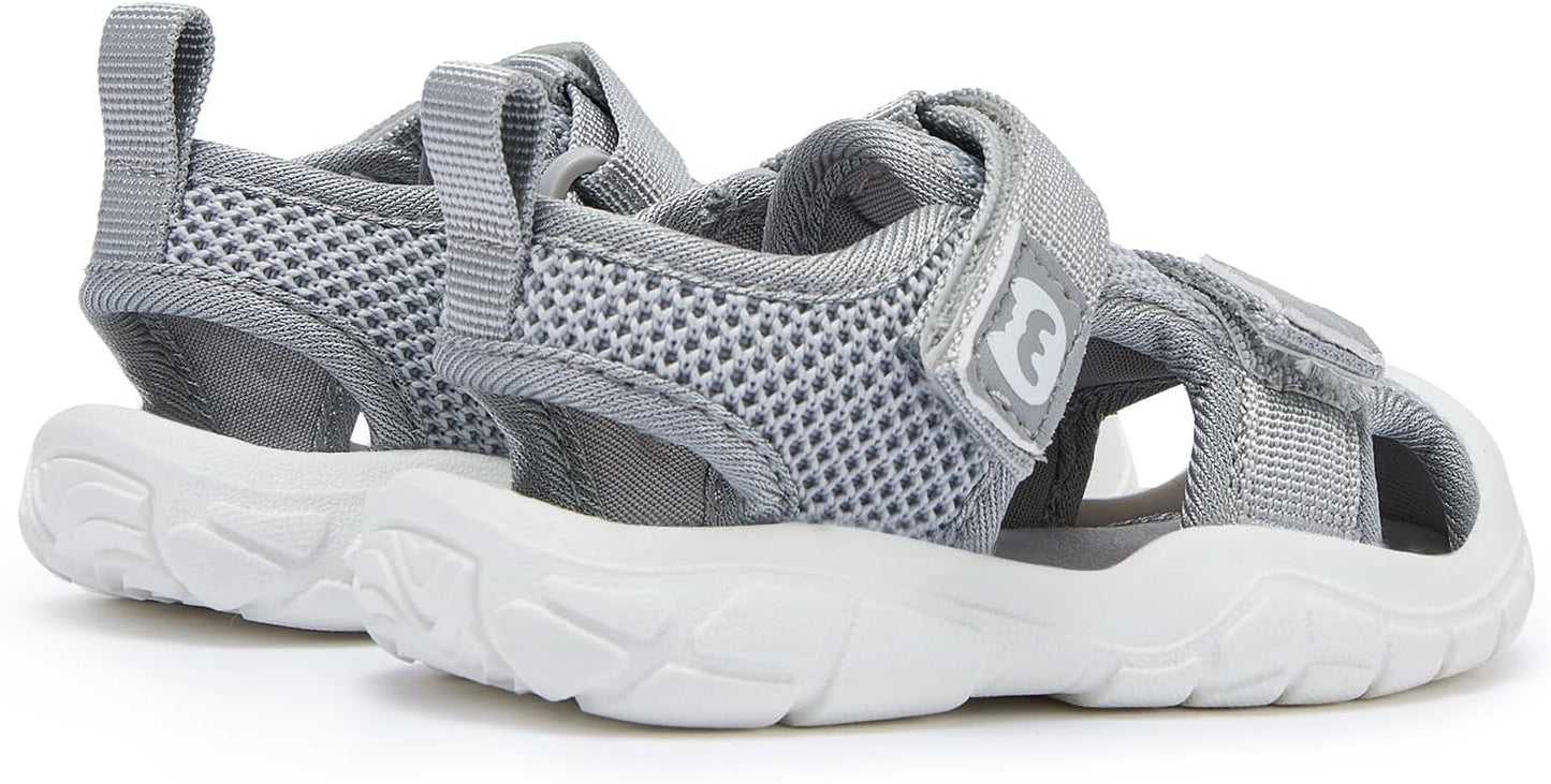 BMCiTYBM Baby Boy Girl Closed Toe Summer Sandals Lightweight Shoes Infant Non-Slip First Walking Sneakers 6 9 12 18 24 Months