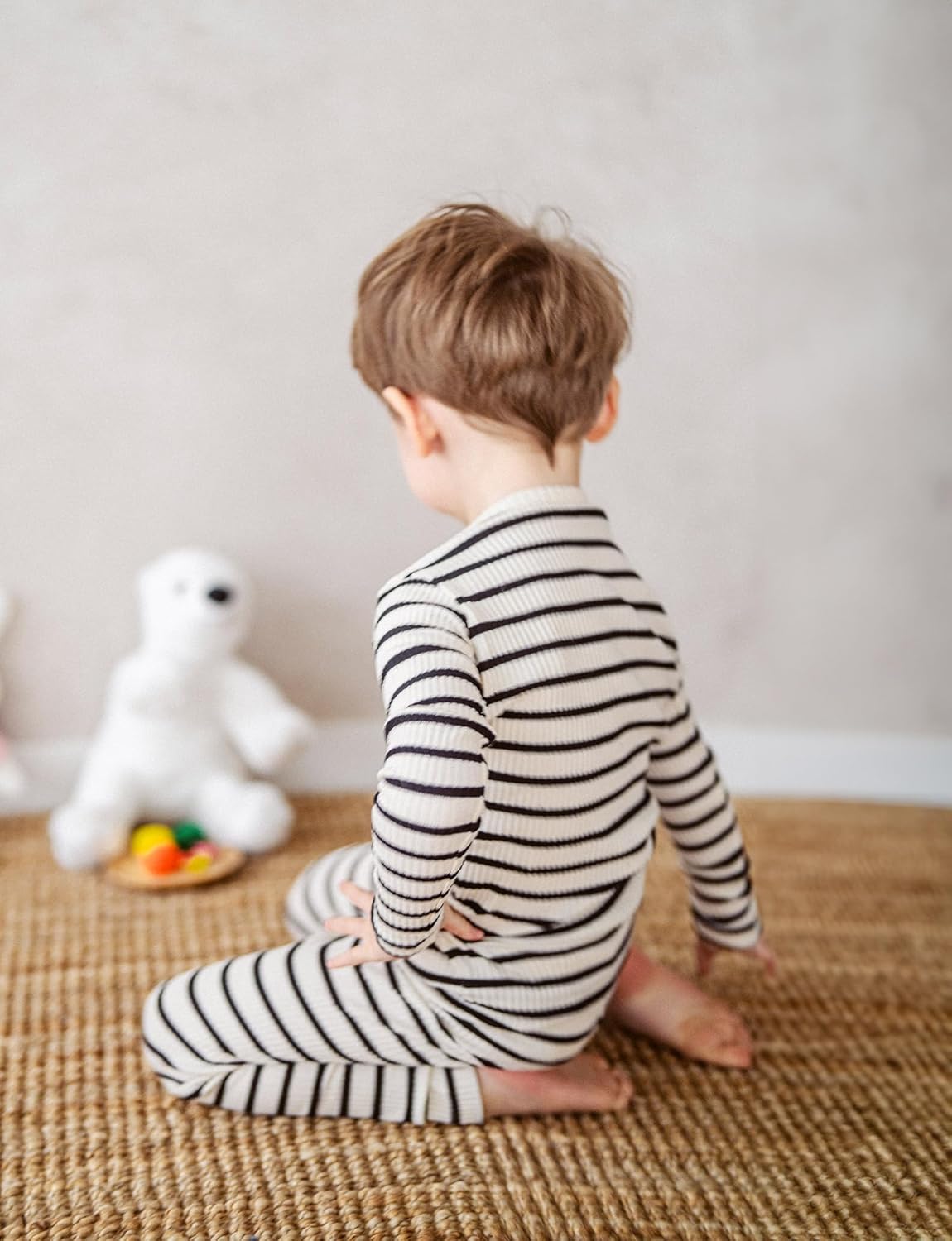 AVAUMA Baby Boys Girls Pajama Set 6M-7T Kids Cute Toddler Snug fit Pjs Cotton Sleepwear