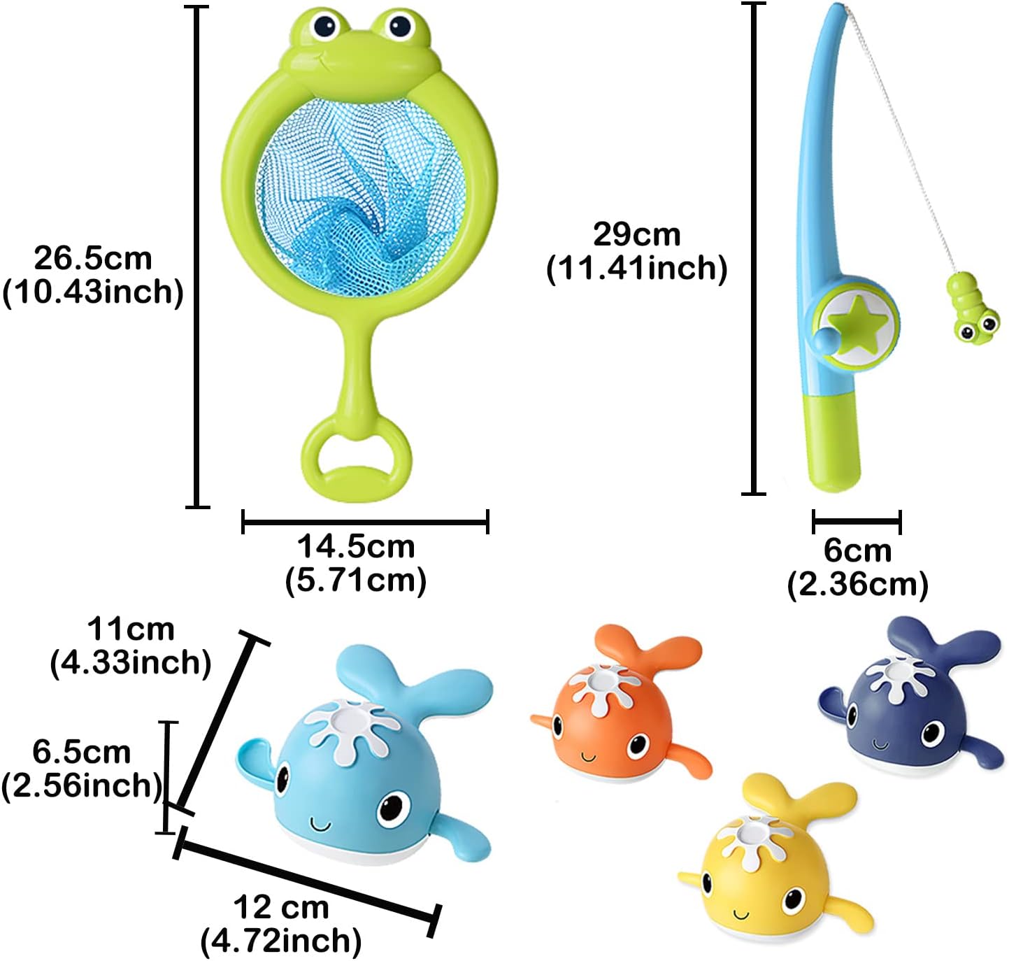 Magnet Fishing Game Bath Baby Toy for 1-3 4-8 Year Old Toddler Boys Girls,Gifts for Kid,Baby