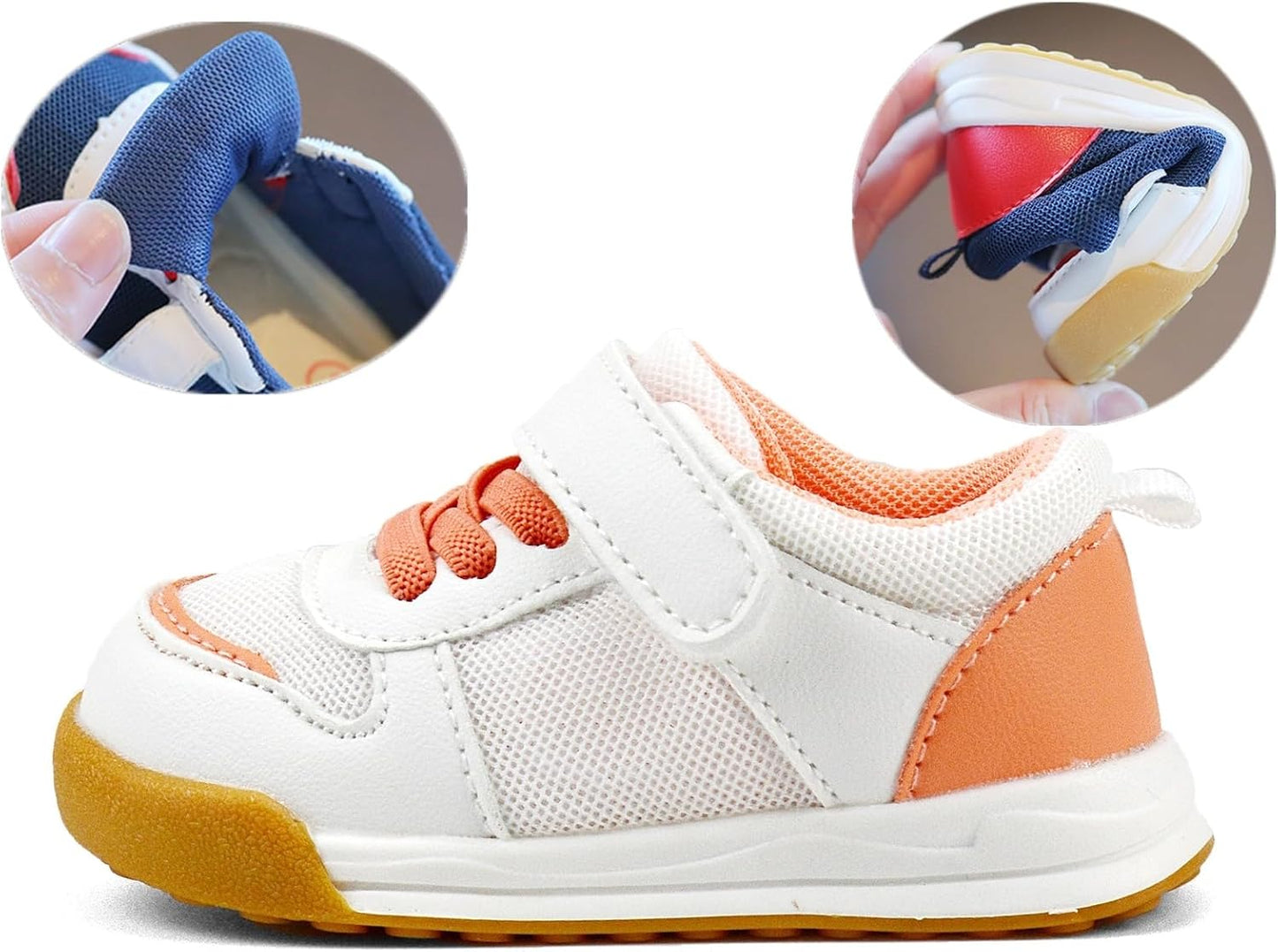 Baby Boy Girl Shoes Infant Non Slip Sneakers Breathable Lightweight Toddler First Walking Shoes 6 12 18 24 Months