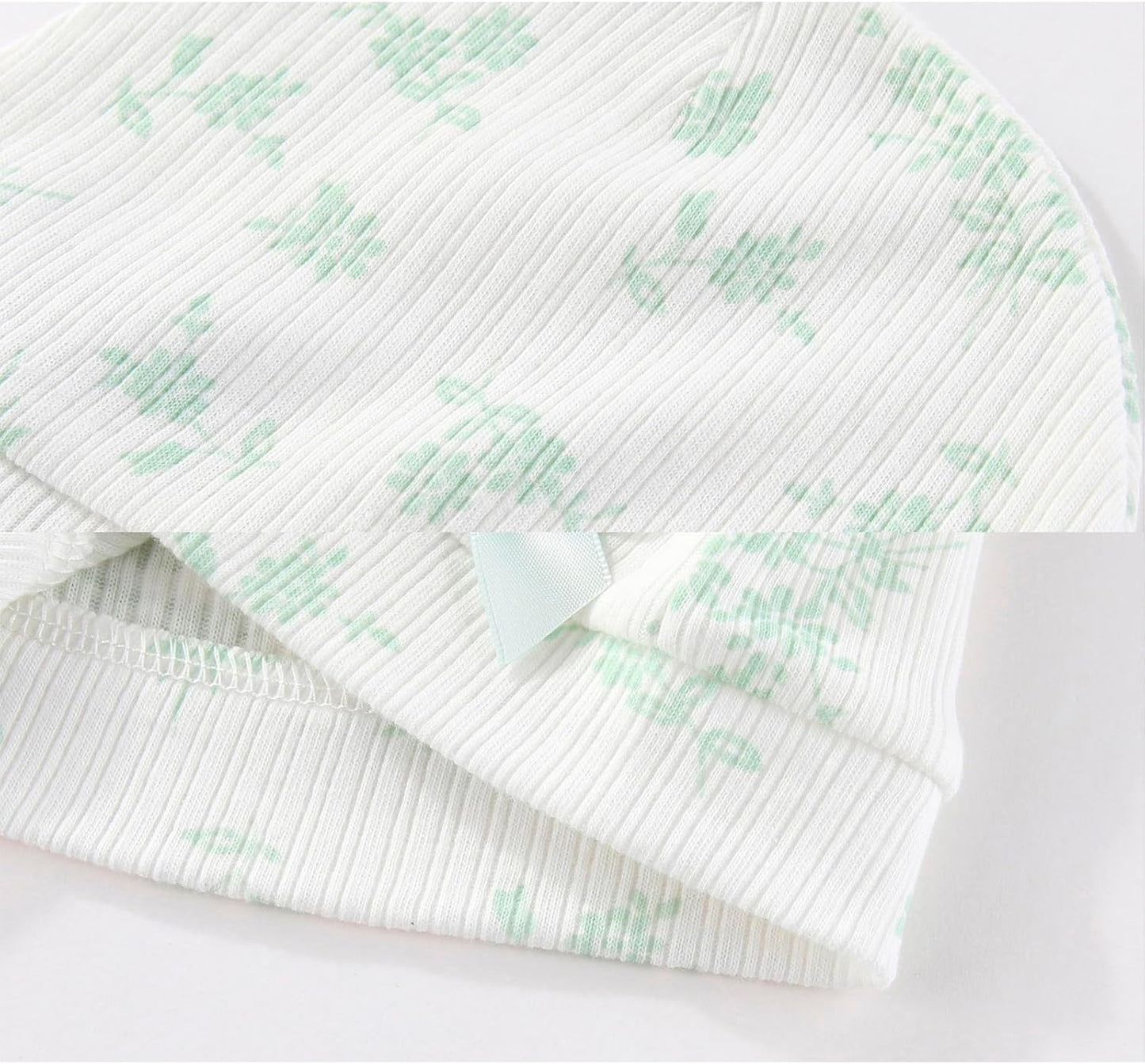 Baby Hat and Mittens Set Cotton Newborn Baby Hats Caps for Boys and Girls, 0-6 Months