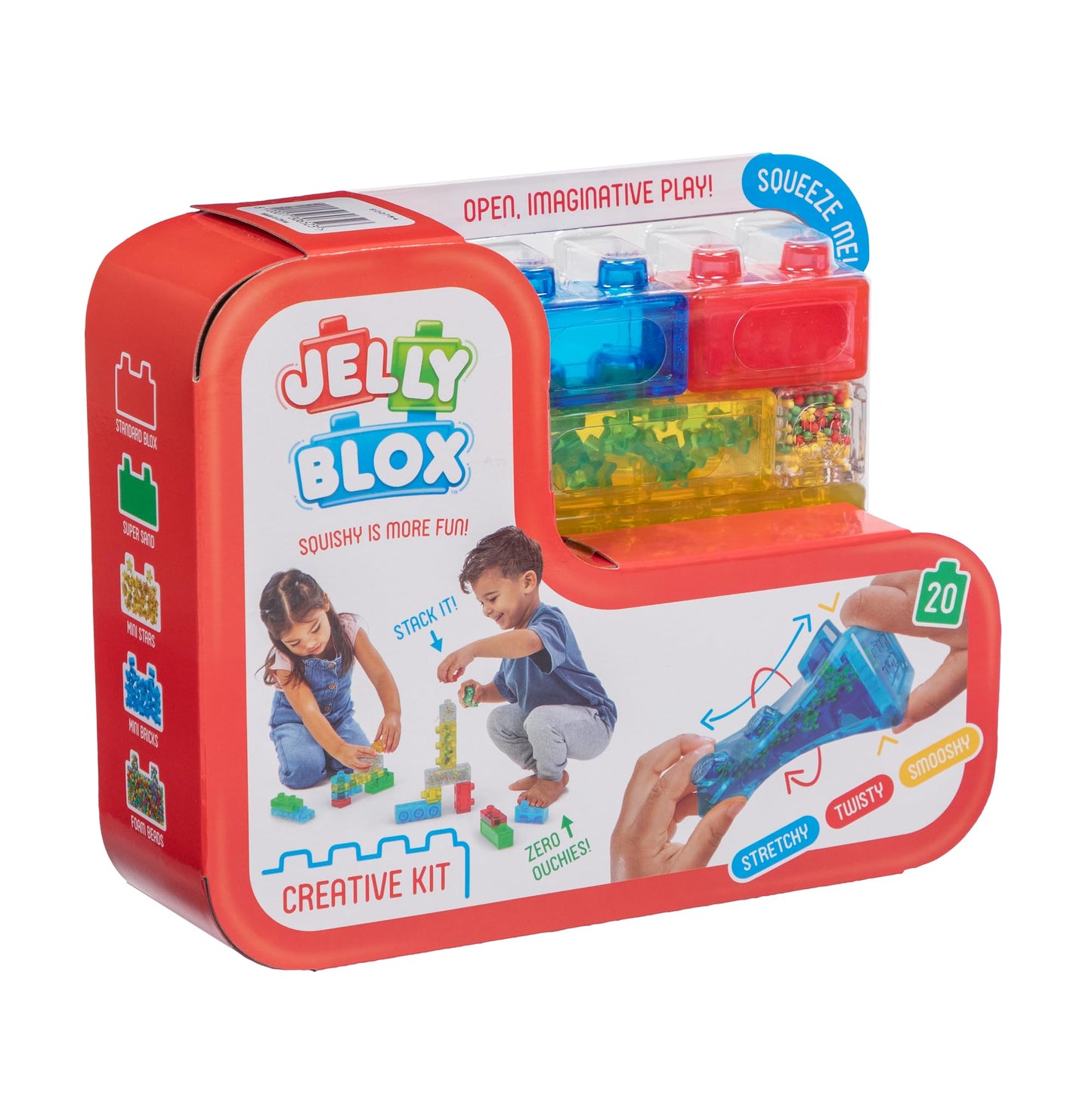 Goliath Jelly Blox Creative Kit | Includes 20 Blocks | Toddler & Preschool Building Blocks Kids Can