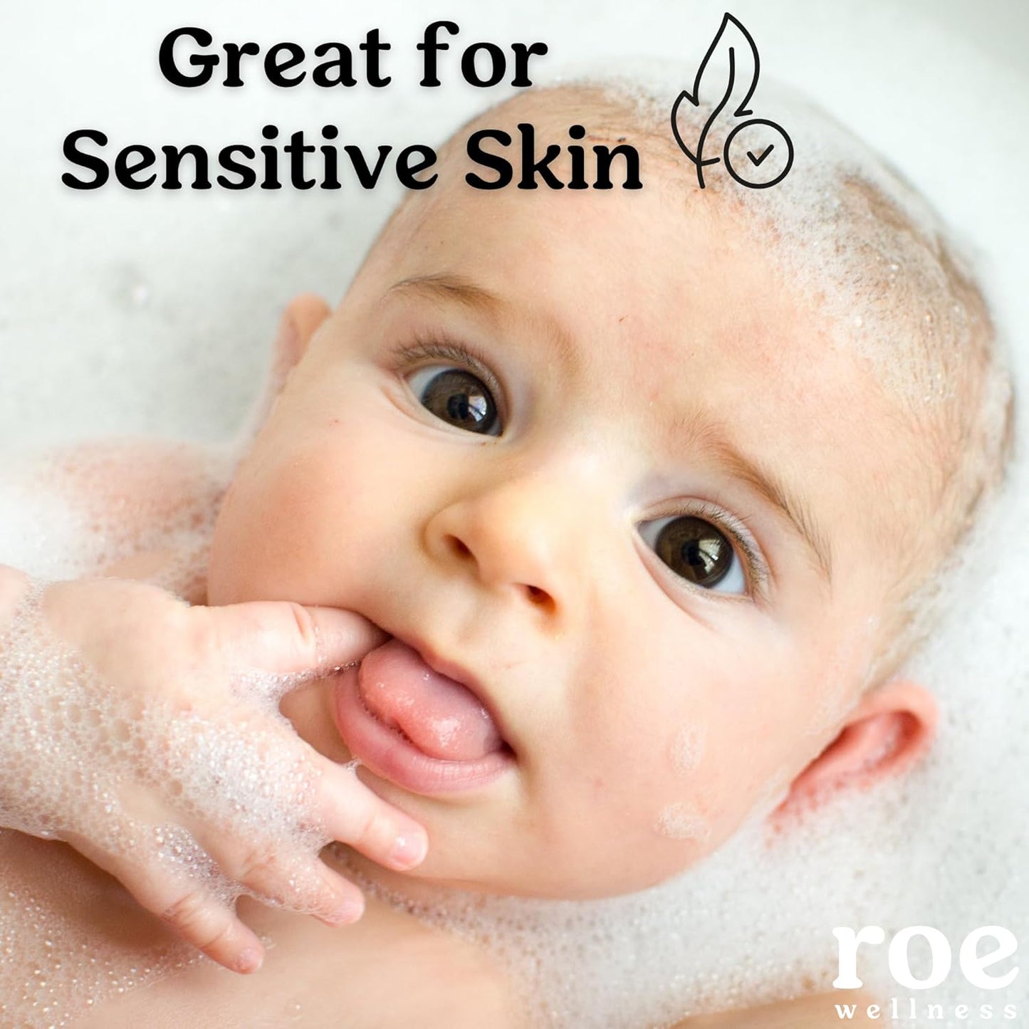 Roe Wellness- Toddler & Baby Body Wash & Shampoo Moisturizing Clean Ingredients | Suitable for
