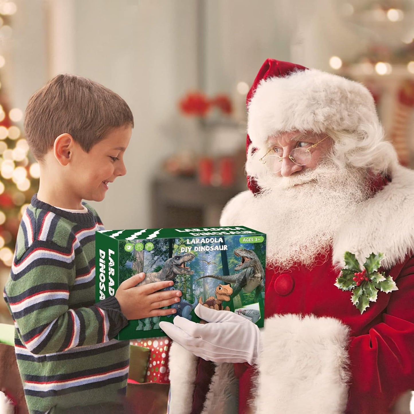 Laradola Dinosaur Toys for 3 4 5 6 7 8 Year Old Boys, Take Apart Dinosaur Toys for Kids 3-5 5-7 STEM Construction Building Kids Toy with Electric Drill, Party Christmas Birthday Gifts Boys Girls