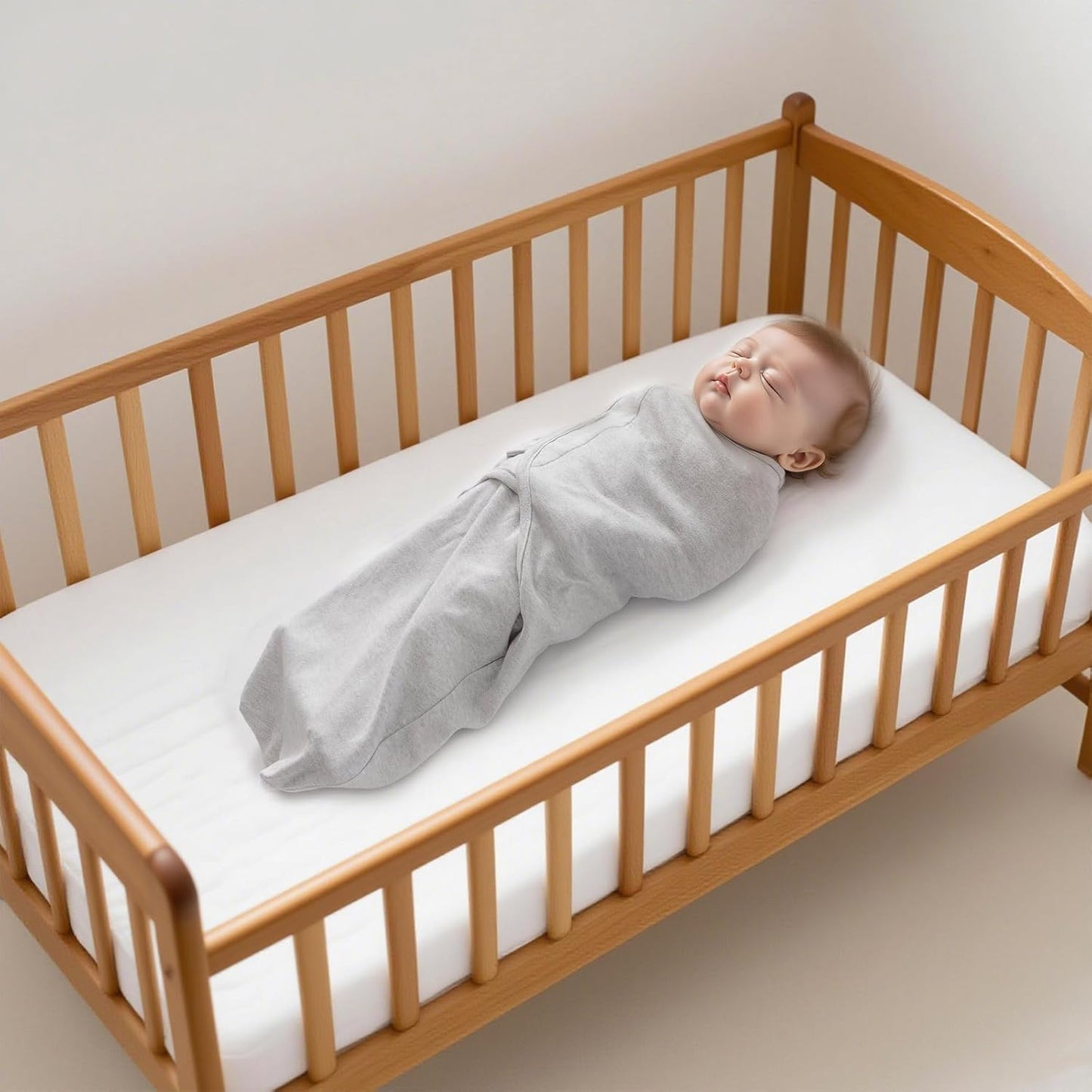 Baby Swaddle Blanket for Boys Girls, 3 Pack Infant Sleep Sacks, 0-6 Months Cotton Newborn Sleeping Bag