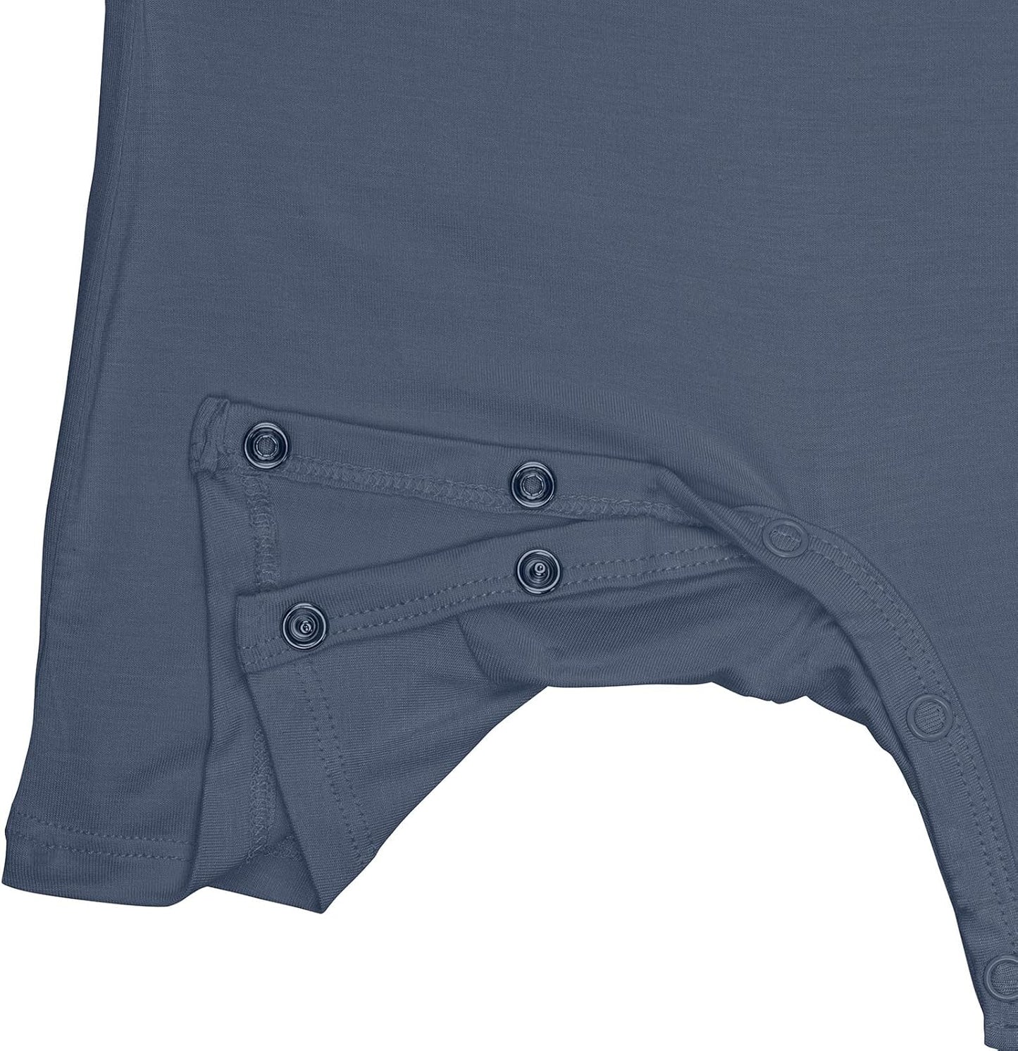 GUISBY Rayon Baby Pajamas, Short Sleeve Footless Rompers, Snap Closure Sleeper for Boy Girls