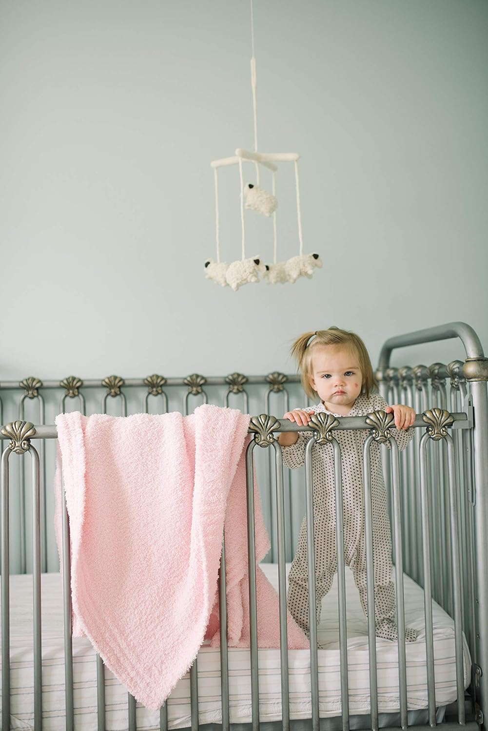 SARANONI Bamboni Luxury Baby Blanket | Plush Blanket for Infant Boys & Girls | Receiving Blanket