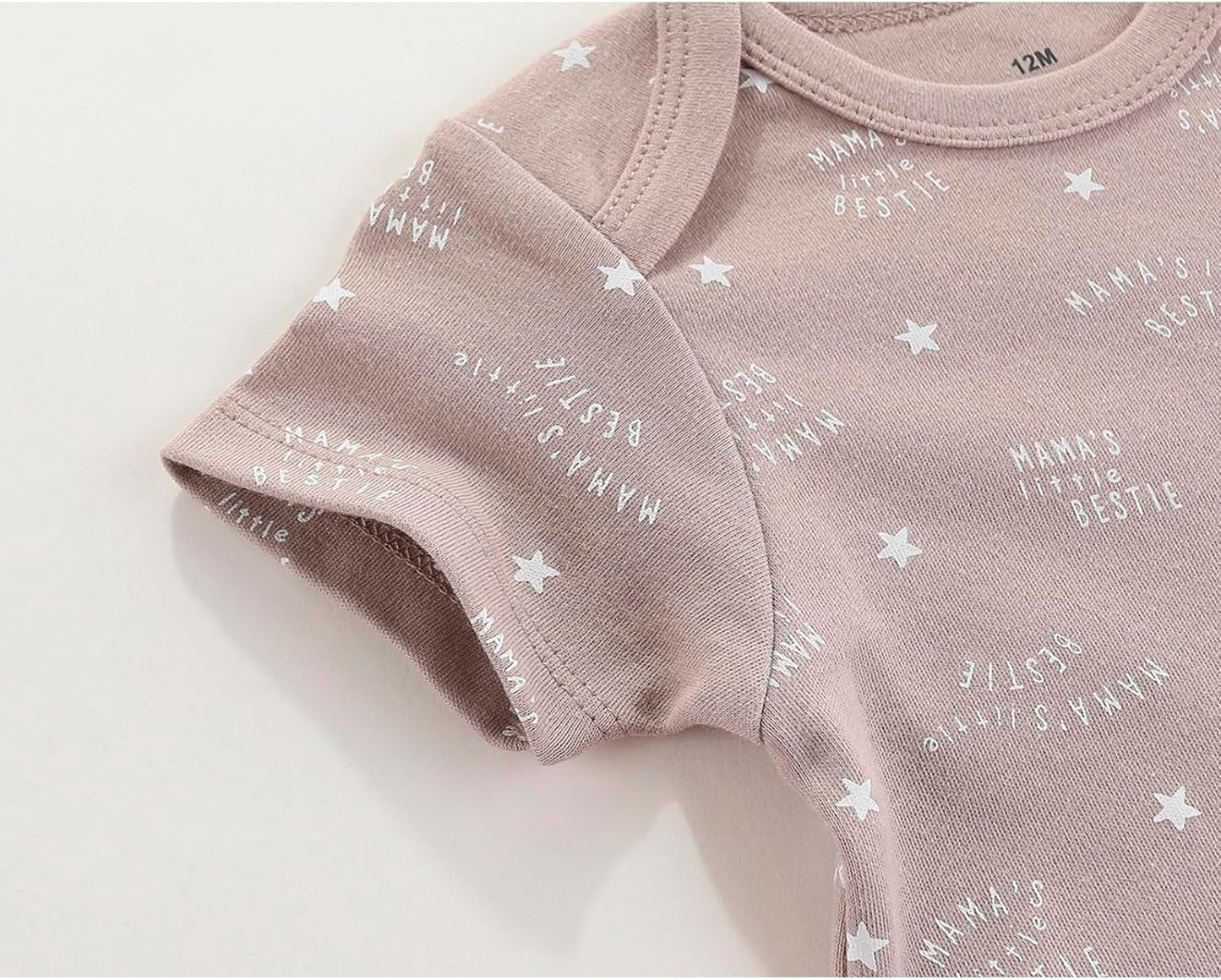 Baby Bodysuit Short Sleeve one-Piece Newborn Baby Clothes for Baby Boy and Girls