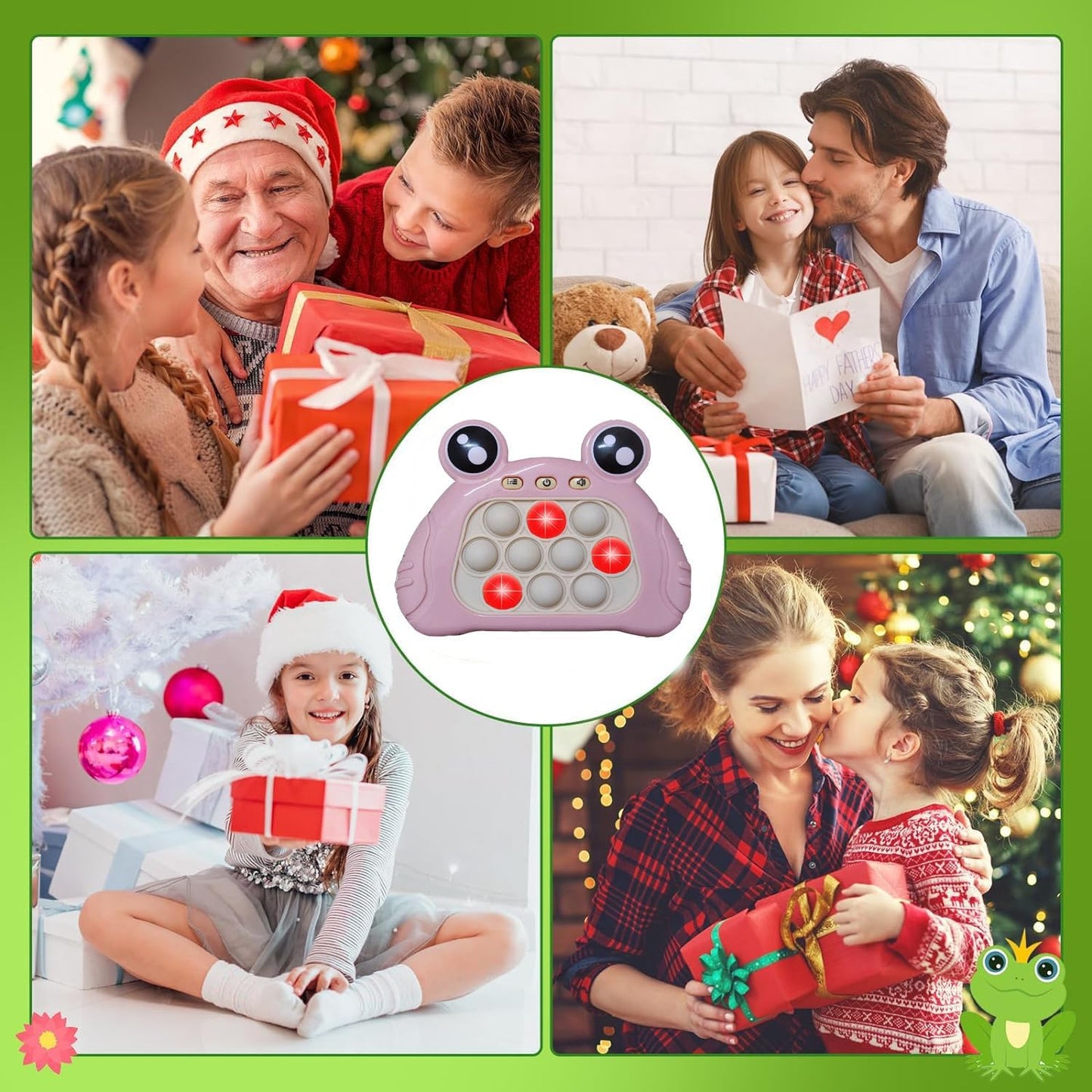 Pop It Fidget Toys Fast Push Game Handheld Game Puzzle Game for Kids 3-12 Birthday Gifts ,Sensory Fidget Toys for Kids and Adult(Pink)