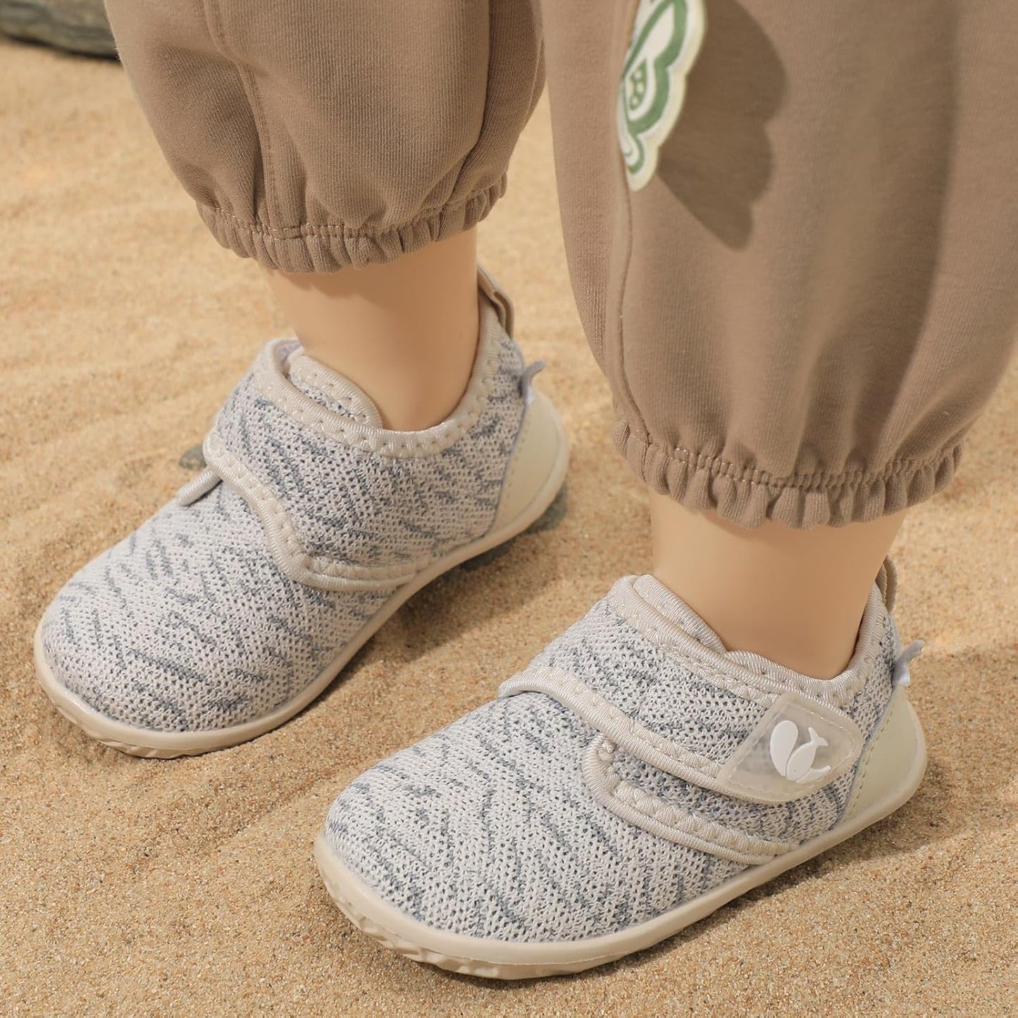 FEETCITY Baby Walking Shoes Barefoot Baby Shoes Infant Sneakers Newborn Crib Shoe Lightweight Flexible Slip On Shoe