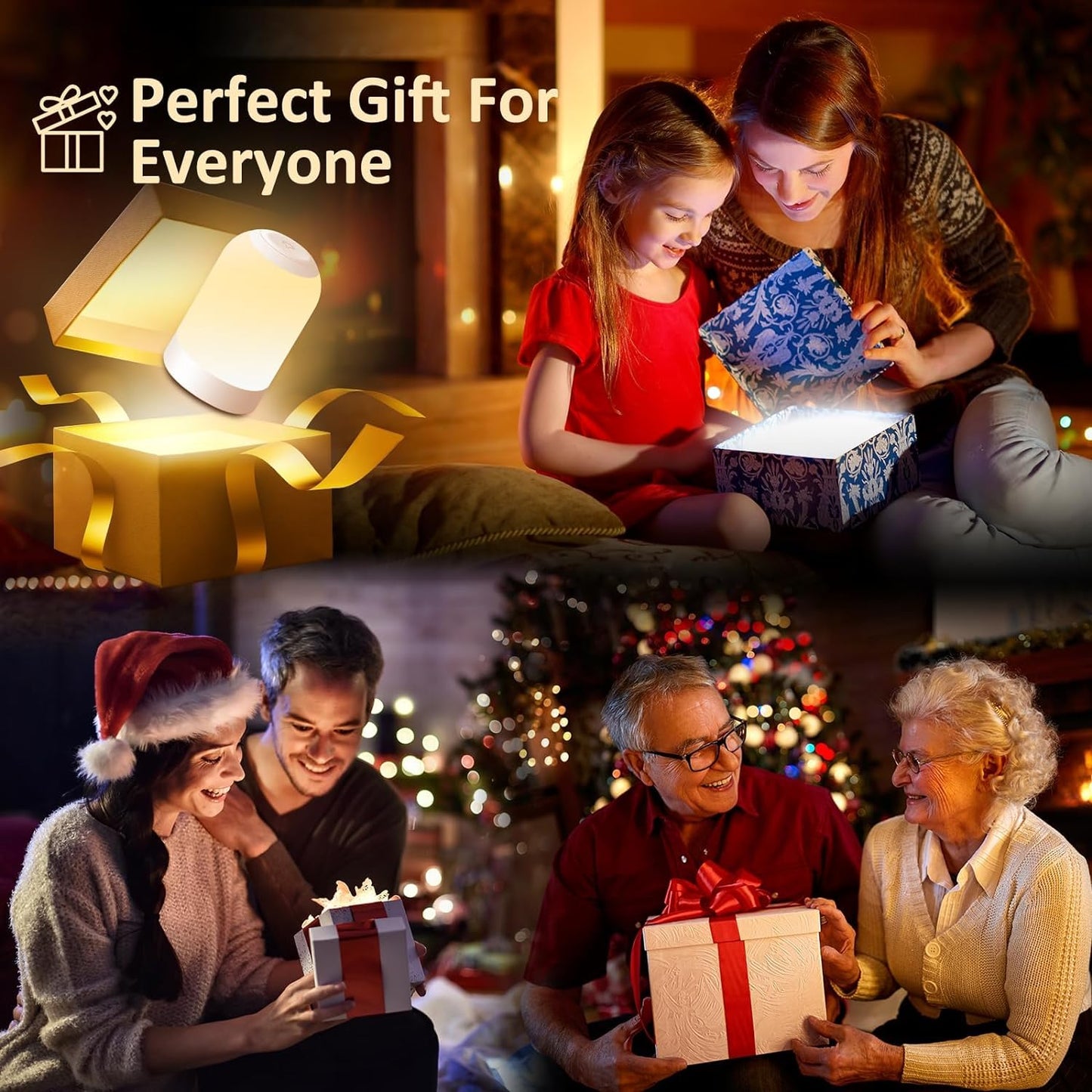 Bedside Touch Night Light, Baby Nursery Nightlight for Kids Adults, Egg Light with Timer, Dimmable Small Cordless Table Lamp for Nightstand/Bedroom/Children's Room, USB Rechargeable, White/Warm/Amber