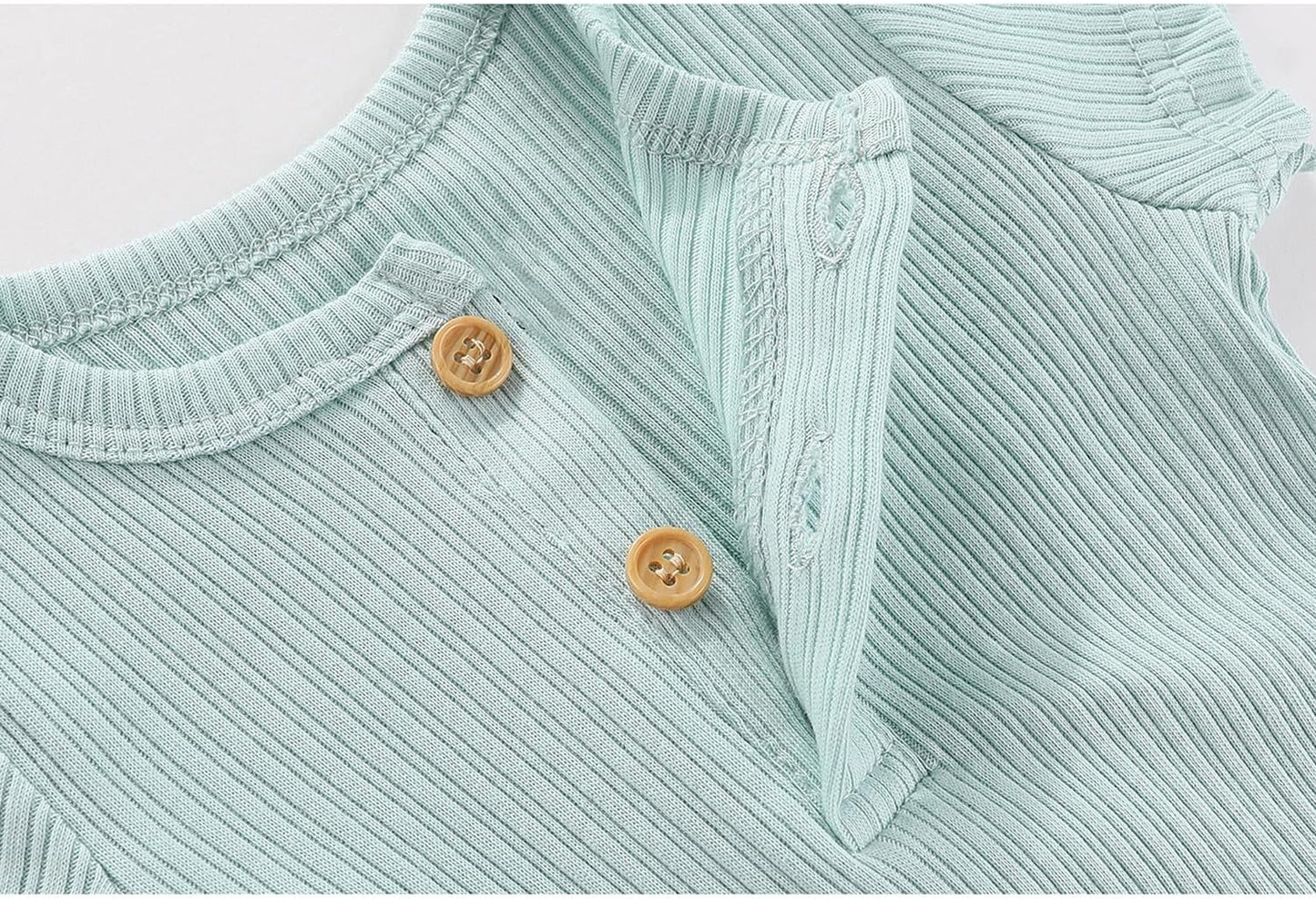 Kiddiezoom Newborn Baby Layette Set 10-Piece with Bodysuits and Pants Set for Unisex Baby Gift Sets