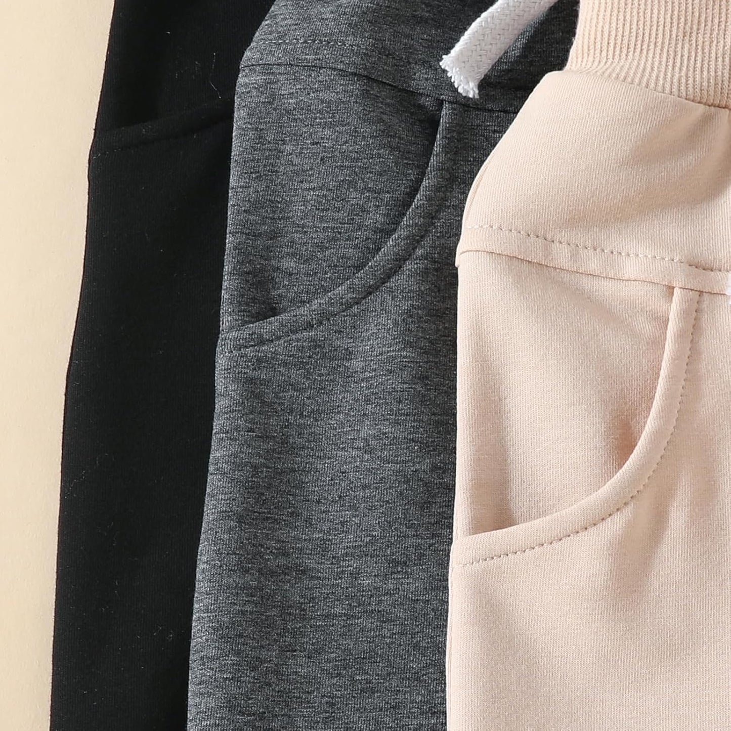 Baby Pants Toddler Infant Newborn Baby Boy Girl Sweatpants Long Joggers Pants Unisex Boy 's Clothing 3 Pack