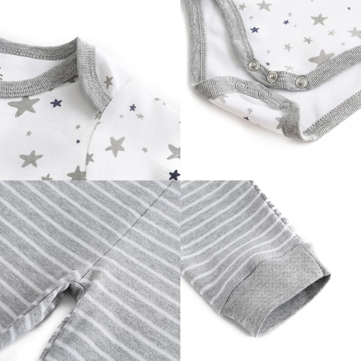 Newborn Layette Gift Set 27-Piece Baby Girl Clothes Bodysuits, Pants Essentials and Accessories 0-12Months