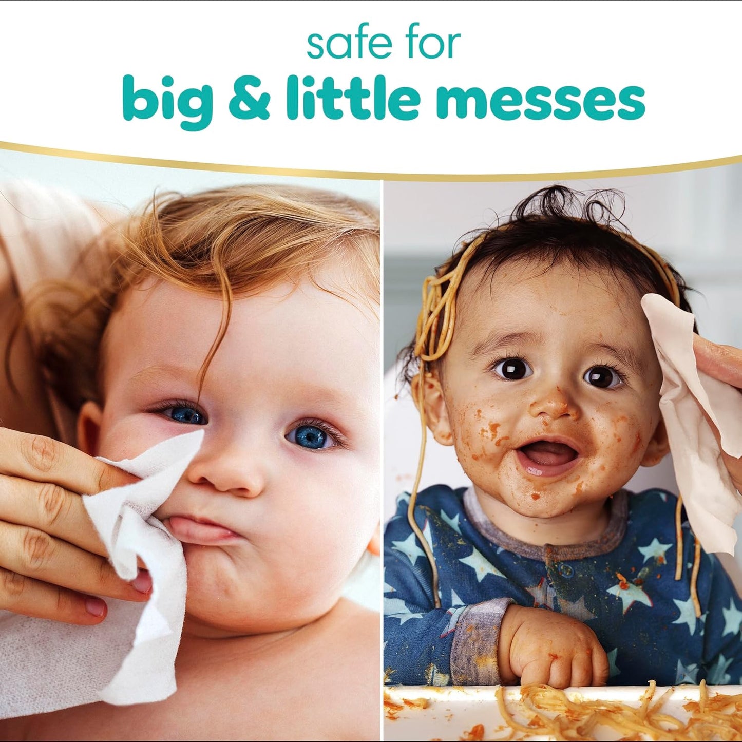 Pampers Baby Wipes, Sensitive, Water Based Wipe, Clinically Proven, Hypoallergenic, and Unscented