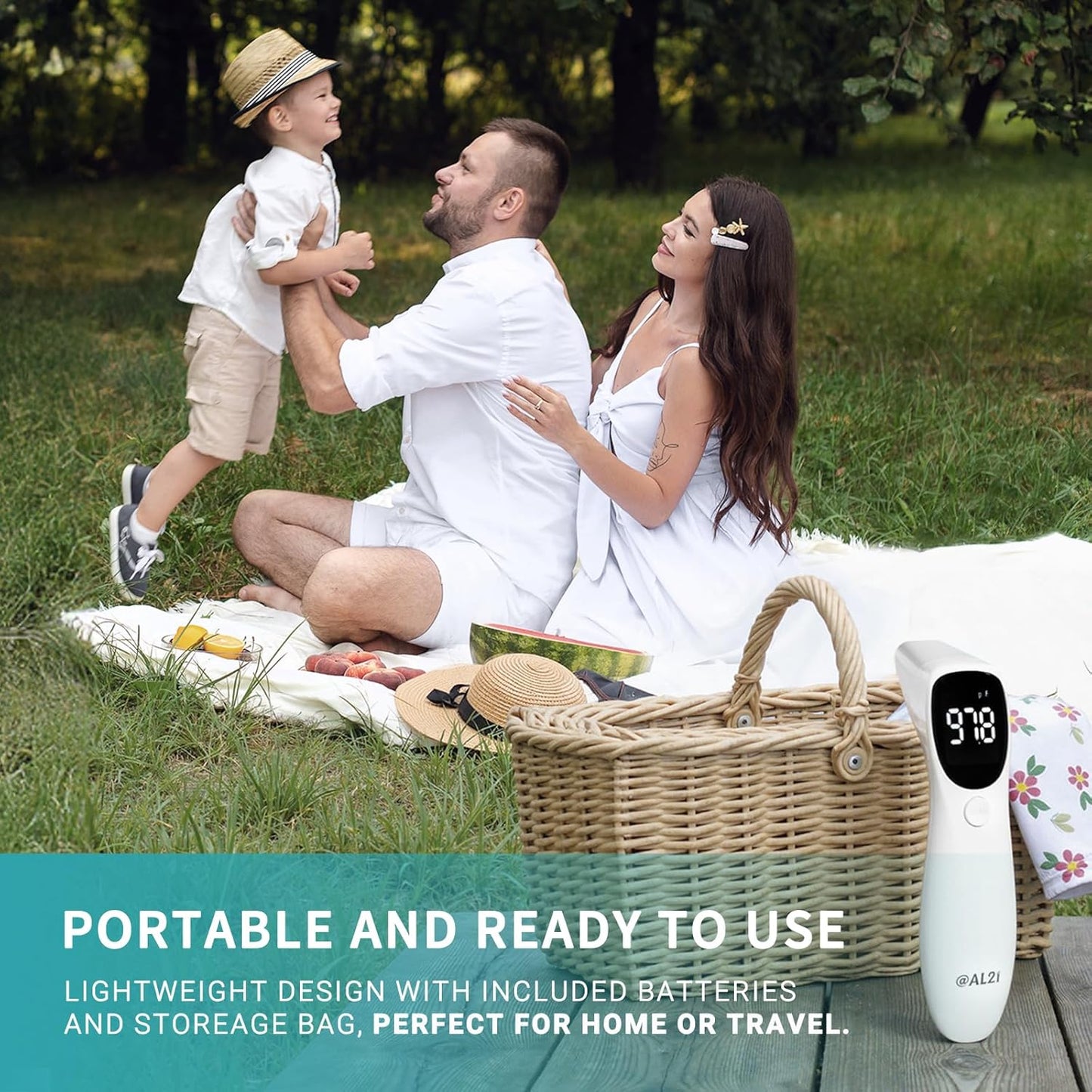 Dual Mode Thermometer for Adults, Kids, and Babies – Infrared Digital Forehead and Ear Thermometer