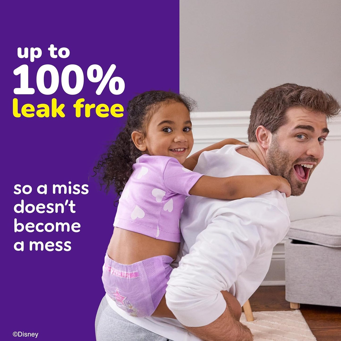 Pull-Ups Girls' Potty Training Pants, Size 3T-4T Training Underwear (32-40 lbs), 92 Count