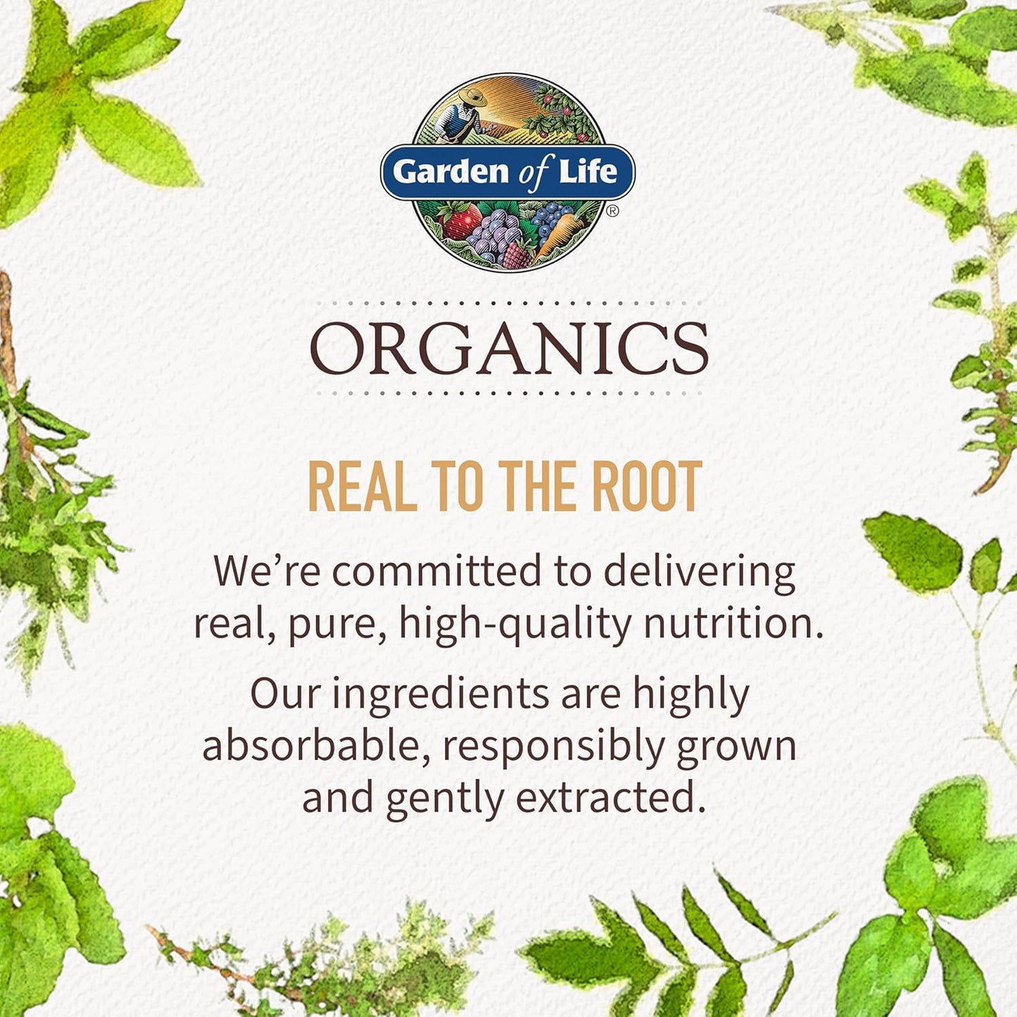 Garden of Life Prenatal Vitamins for Women, Organics Folate for Energy & Healthy Fetal Development