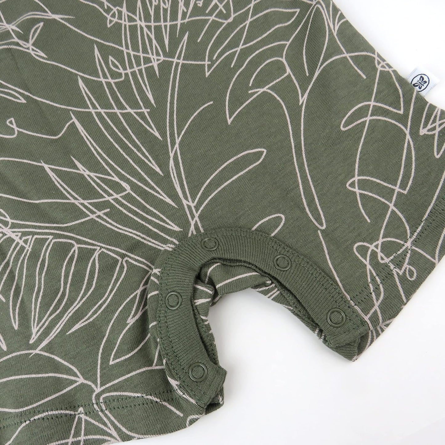 HonestBaby Short Sleeve and Tank Romper 100% Organic Cotton for Infant Baby and Toddler Boys