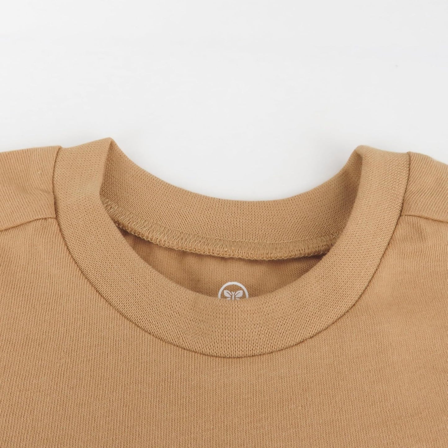 HonestBaby 5-Pack Short Sleeve T-Shirts 100% Organic Cotton Baby, Toddler, Little Kid, Boy, Girl, Unisex