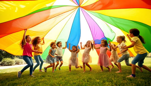 Unleash the Rainbow: Discover the Joy of the Rainbow Parachute Game