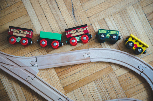 All Aboard! Tracks, Patterns, and Cooperative Play