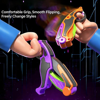 2-Piece Fidget Toy Set – Mini Clicker Toy & Gravity Claw Stress Relief Toy for Kids & Adults