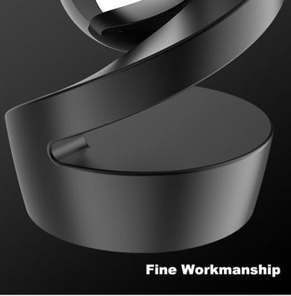 Fidget Spinners, Gravity Defying Kinetic Desk Toy, Metal Fidget Toy for Adult, Balance Desk Toys for Party Favors, Birthday (Gray-Silver Ball)