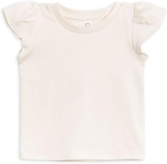 Colored Organics - Organic Cotton Toddler Short Sleeve Shirts - Baby Toddler and Kids Tops - Girls and Boys Tees