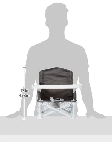 Regalo My Chair 2-in-1 Portable Travel Booster Seat & Activity Chair, Bonus Kit Includes, Oversized