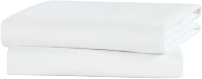 Flannel Crib Protector Pad，100％ Waterproof Mattress Protector Pad, One Size, 27" X 39", 2Pack