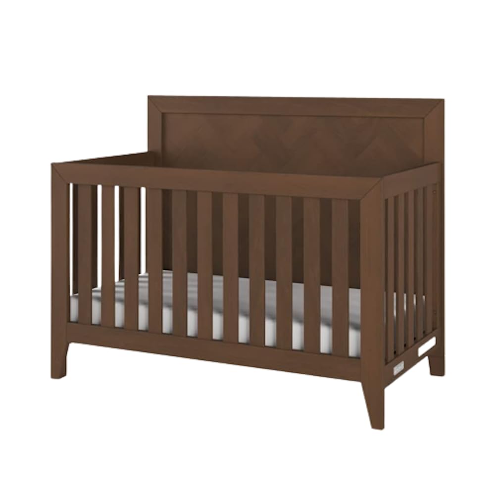 Child Craft Kieran 4-in-1 Convertible Crib, Baby Crib Converts to Day Bed, Toddler Bed and Full