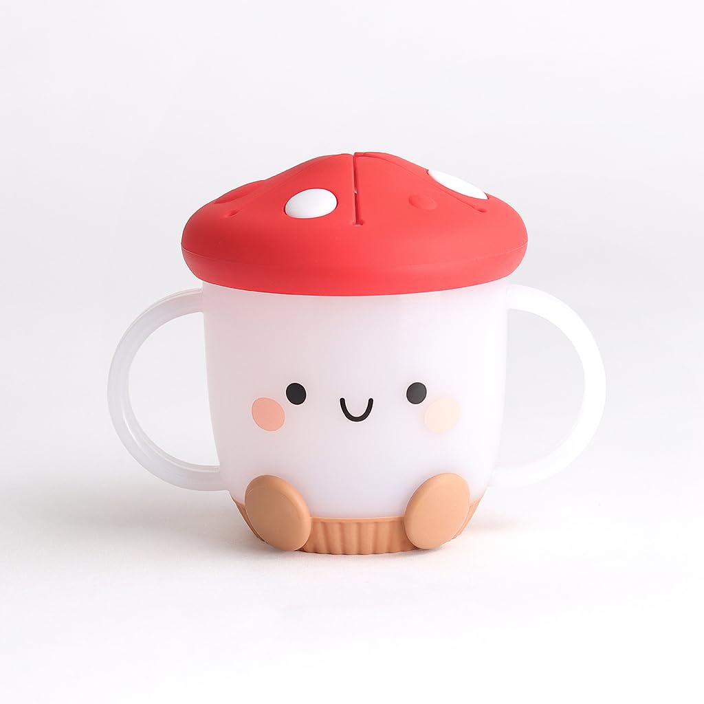 Itzy Ritzy Toddler Snack Cup - Spill-Proof Snack Cup for Toddlers with Soft Silicone Lid for Easy
