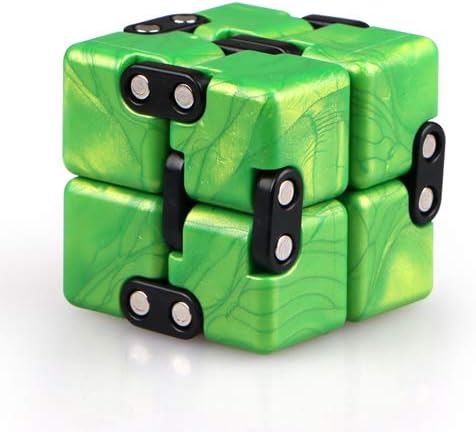 QIYI Little Golden Elephant Upgraded Infinity Cube Fidget Toy,Cool Mini Gadget Best for Stress and